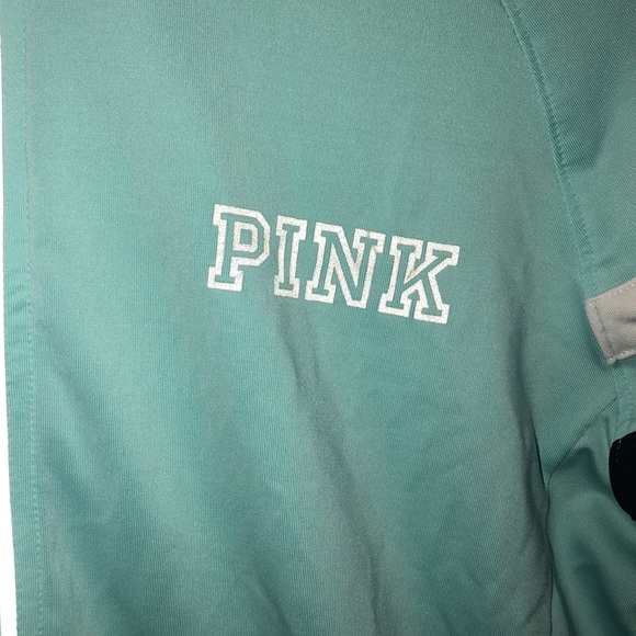 Pink Victoria’s Secret 1/2 Zip Up Athletic Jacket - Picture 2 of 6